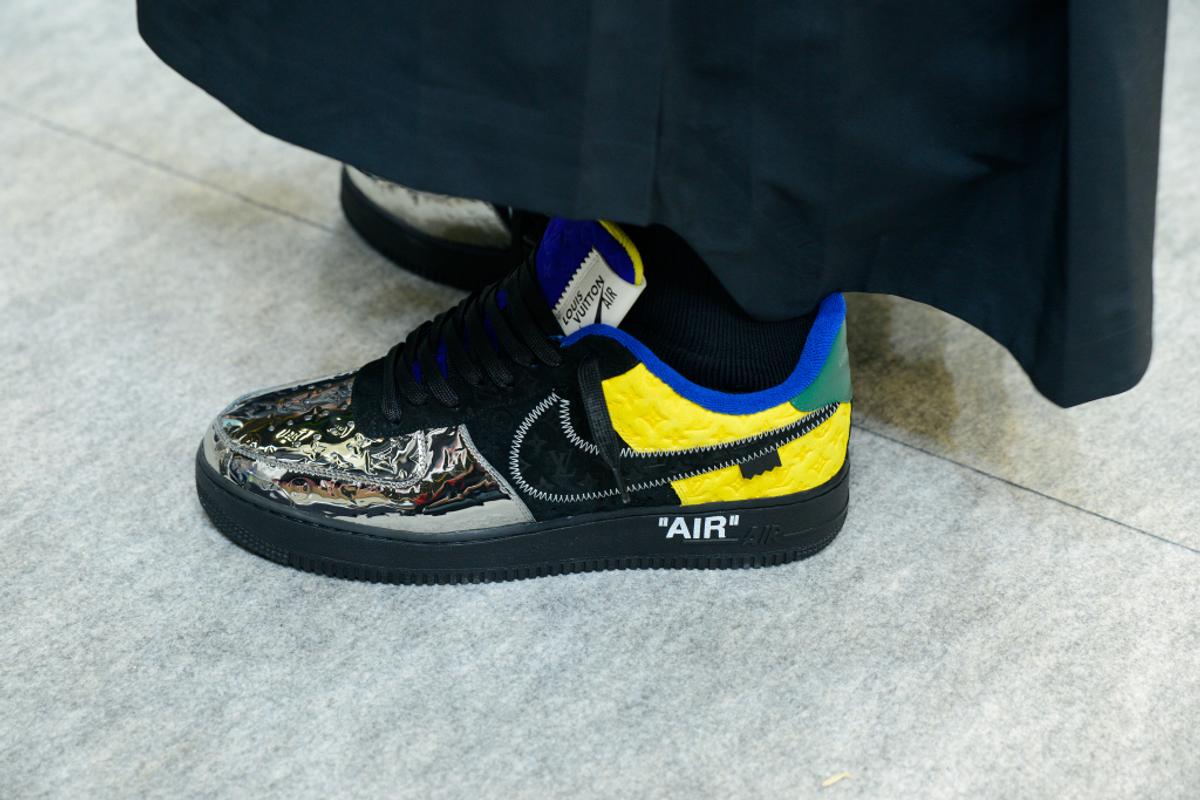 First Look at the Nike x Louis Vuitton Air Force 1 Sneakers