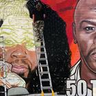 Уличного художника избили из-за постов 50 Cent. Рэпер говорит, что он ни при чем