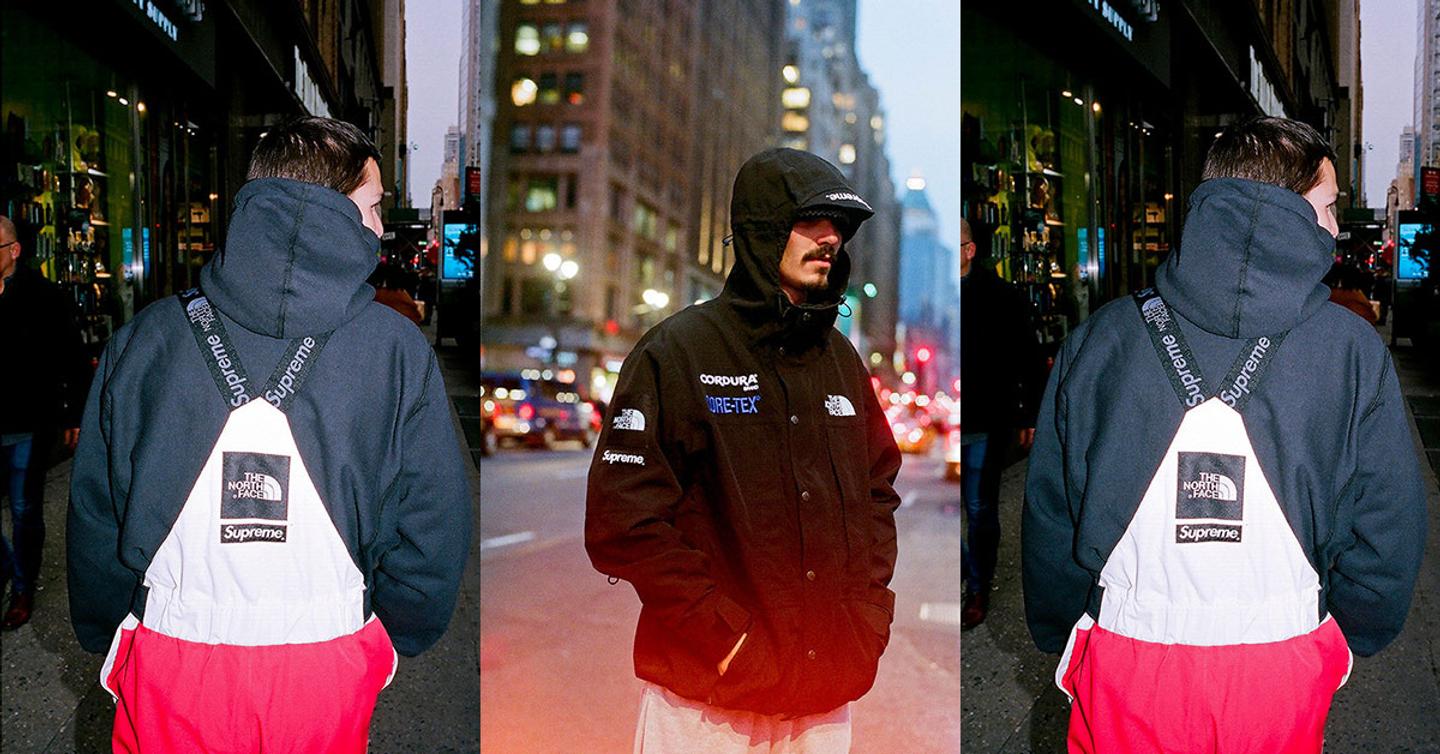 Экипировка для хайпбиста: Supreme показал осенне-зимнюю коллекцию с The North Face