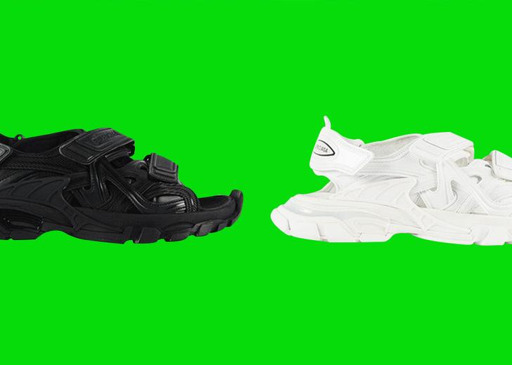 Balenciaga превратил кроссовки Track 2 в сандали