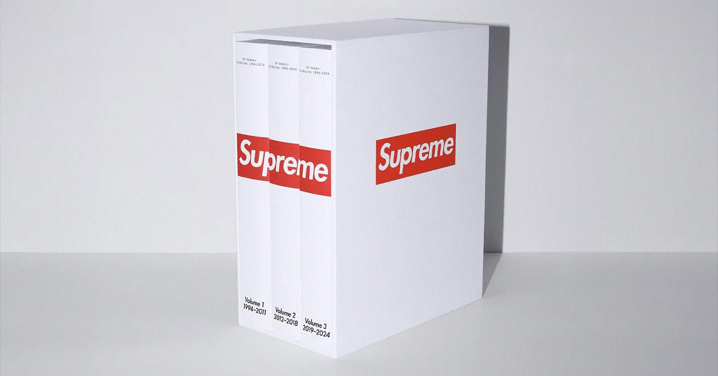 Видання Supreme 30 years: T-Shirts 1994–2024