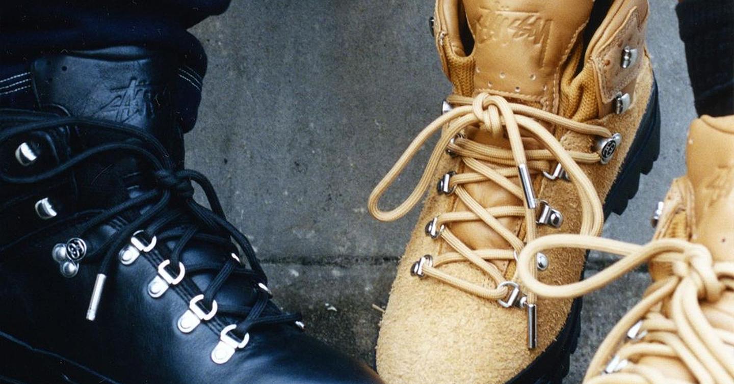 Перший погляд: Хайкінгові черевики Stüssy та Timberland