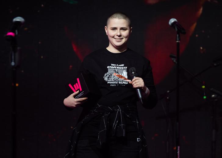 Співачка СТАСІК на премії MEGOGO MUSIC AWARDS 2023