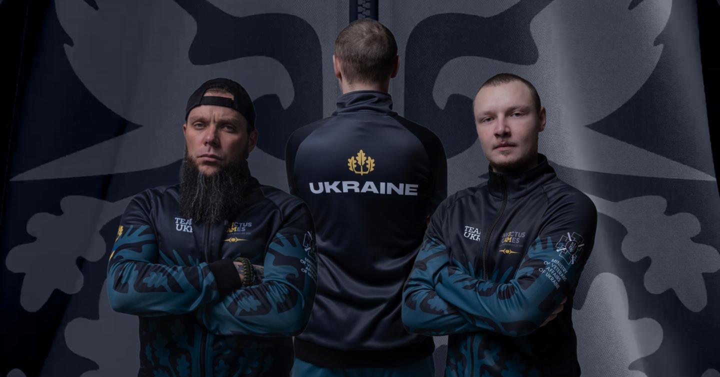 Українські ветерани та захисники в формі збірної для Ігор нескорених 2025