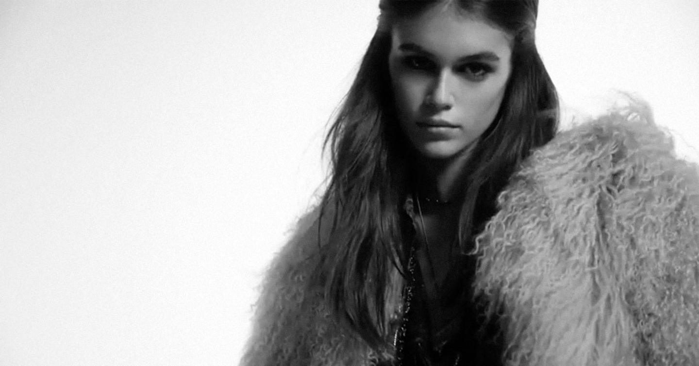 kaia_saint_laurent_header Кайя Гербер стала лицом новой кампании Saint Laurent