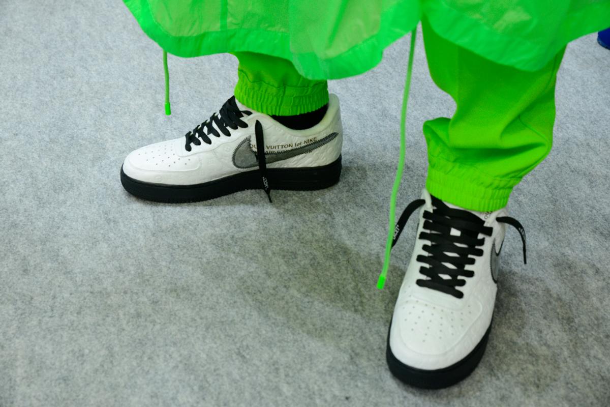 First Look at the Nike x Louis Vuitton Air Force 1 Sneakers