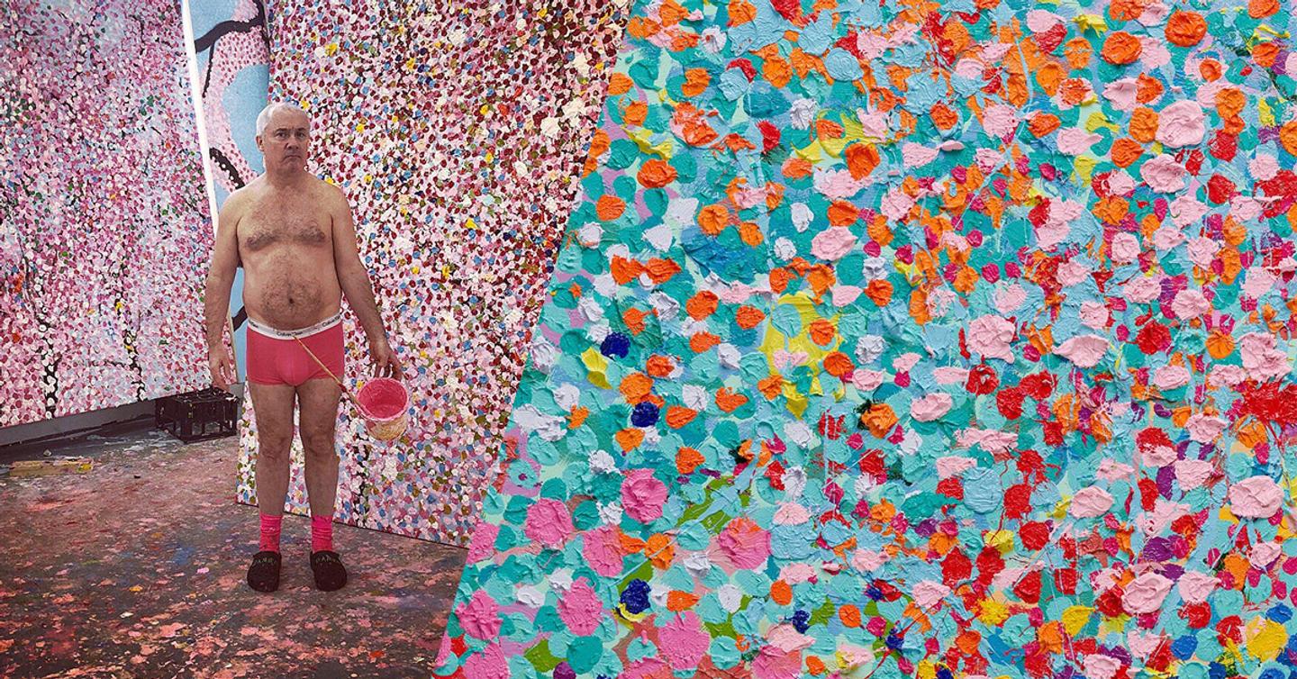 hirst-free Дэмиен Херст отдаст картину за лучшую подпись к своему фото