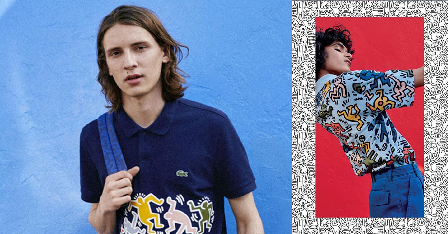 Lacoste посвятил новую коллекцию Киту Харингу
