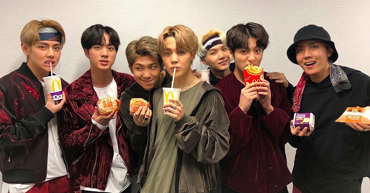 В Украине выпустят коллаборацию k-pop-группы BTS и McDonald’s