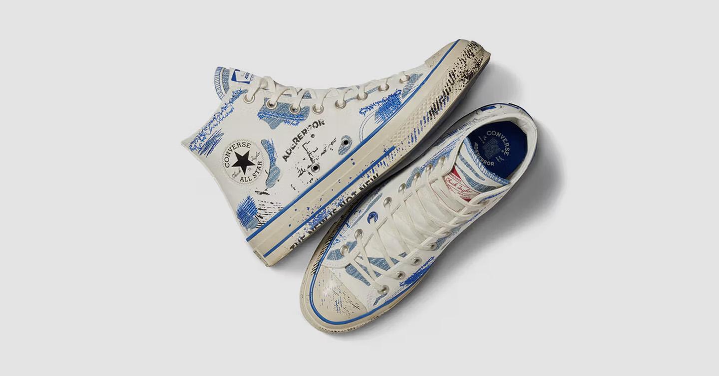 Перший погляд: Кеди з другої колаборації ADER Error та Converse
