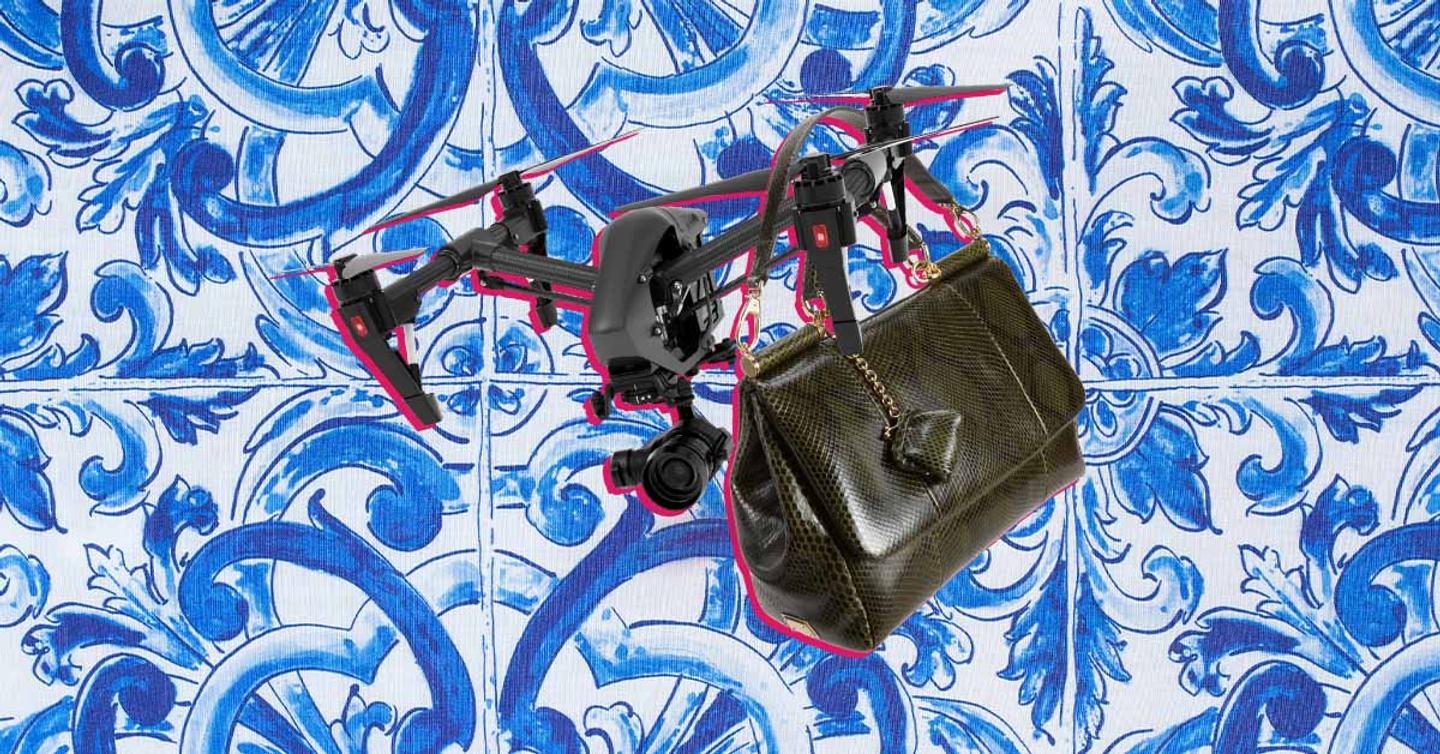 dng-drone Дроны сменили моделей на шоу Dolce & Gabbana