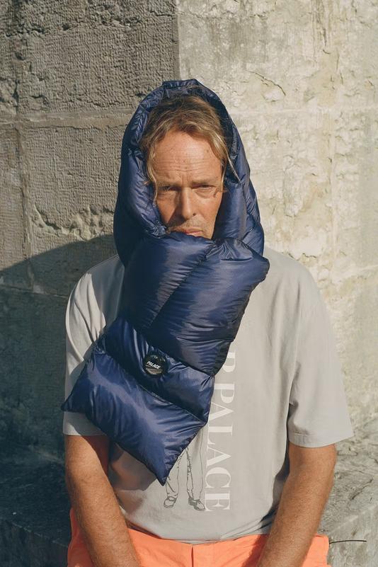 palace-cpcompany-dtf-magazine-13 Пуховий шарф з матеріалу DD Shell