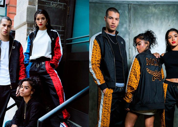 Puma выпустила коллекцию с премиальным брендом MCM