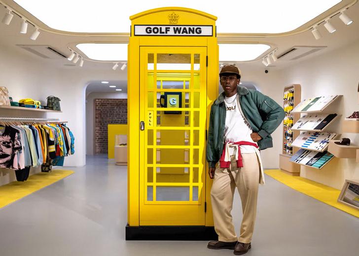 Tyler, the Creator відкрив новий магазин GOLF WANG в Лондоні