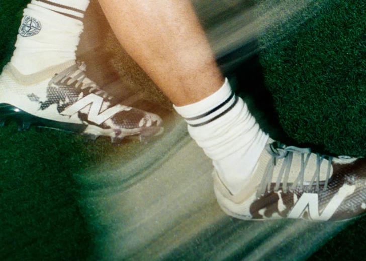 Stone Island та New Balance випустили бутси, що реагують на тепло