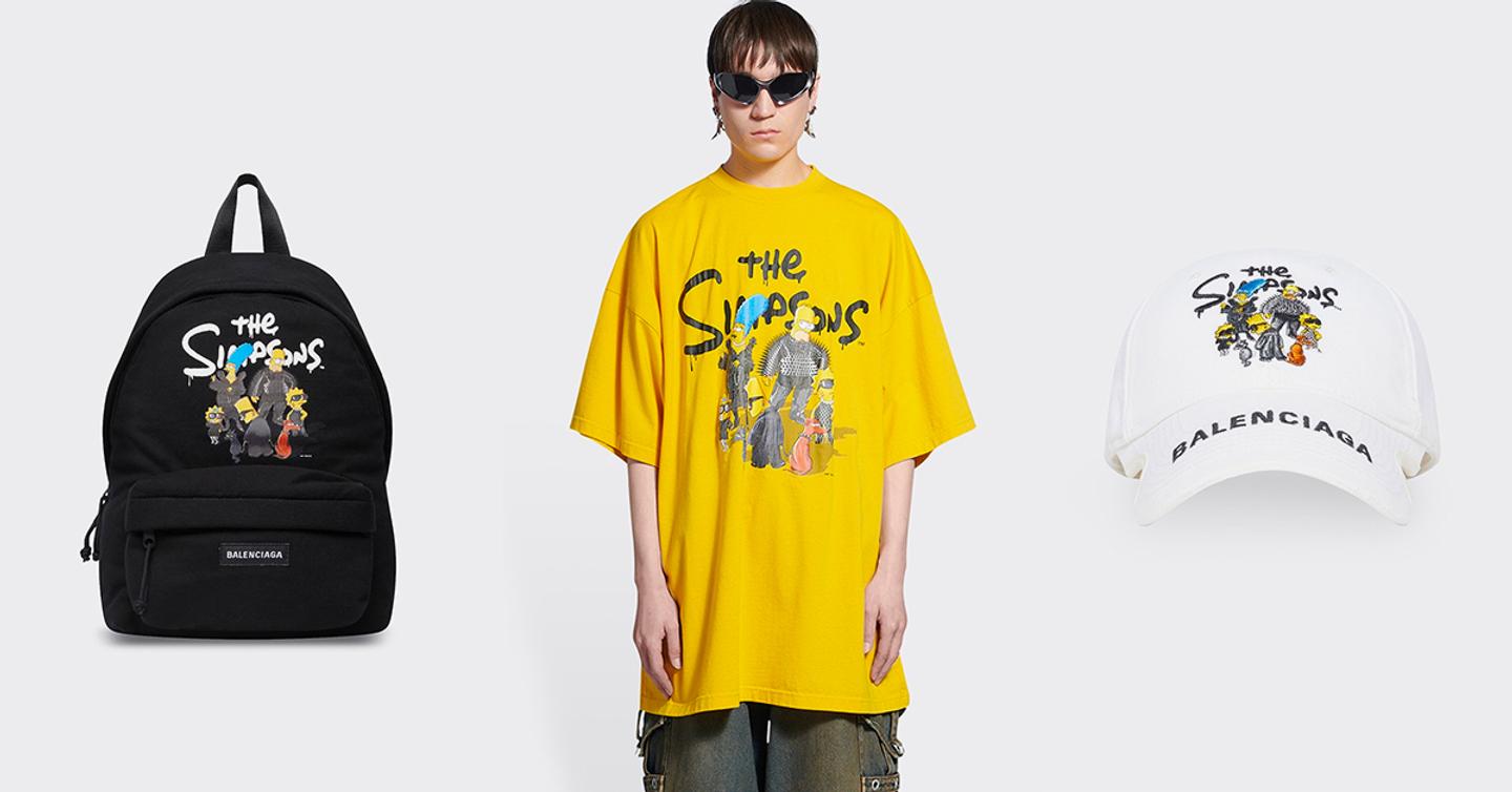 Balenciaga выпустил коллекцию с «Симпсонами»