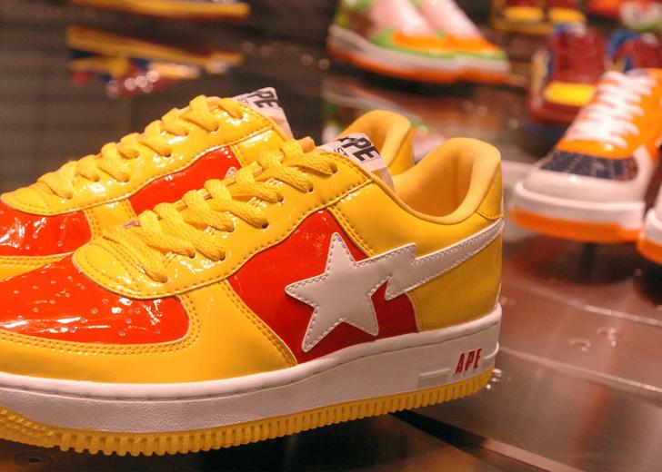 Кросіівки BAPE Bape Sta, схожі на Nike Air Force 1