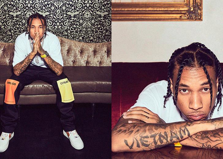 Tyga снялся в кроссовках украинского кастомайзера