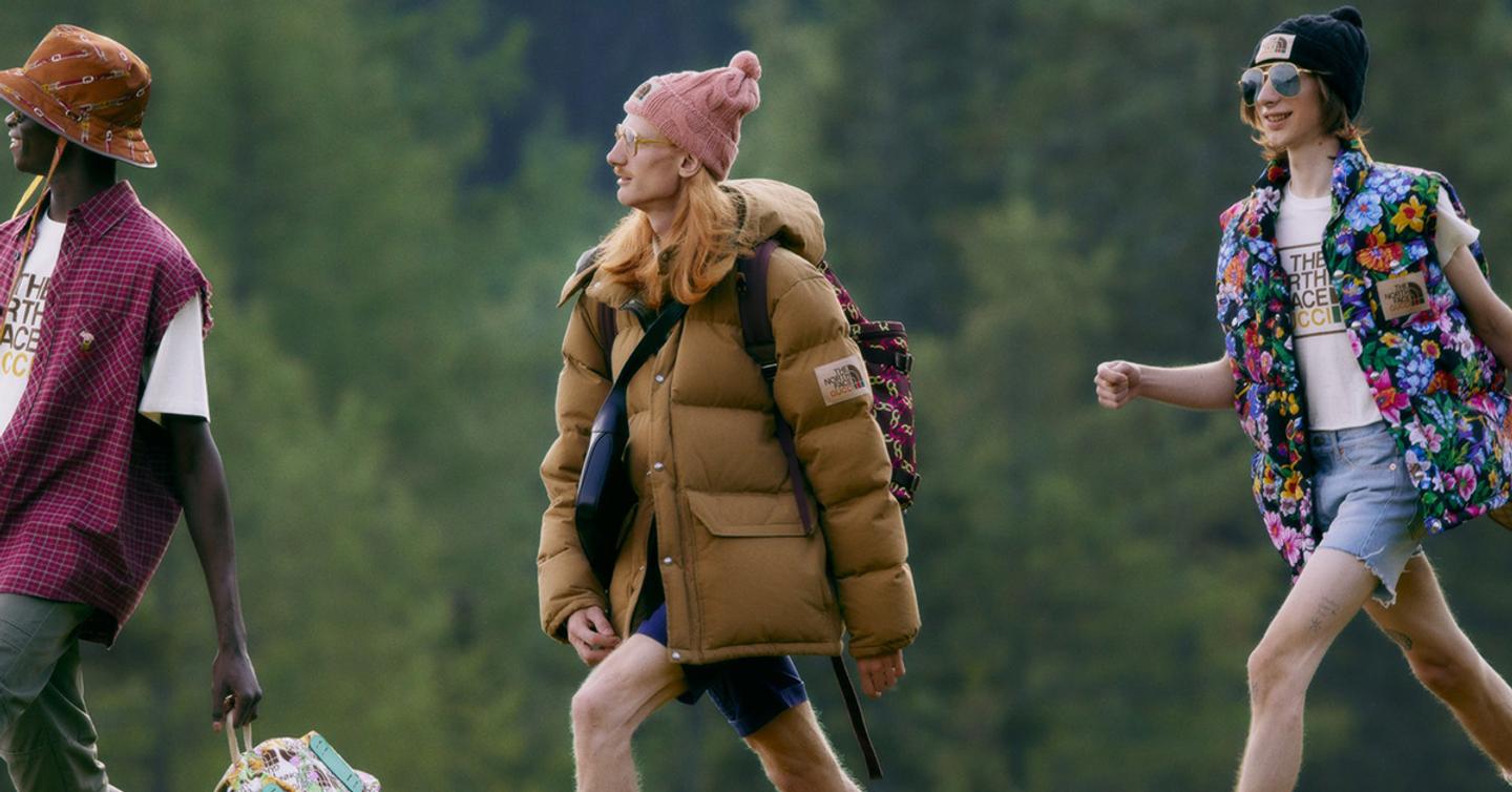 Gucci выпустил первую за 5 лет коллаборацию. Это совместная коллекция с The North Face