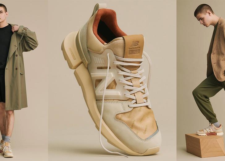Японская эстетика и минимализм в коллаборации AURALEE x New Balance