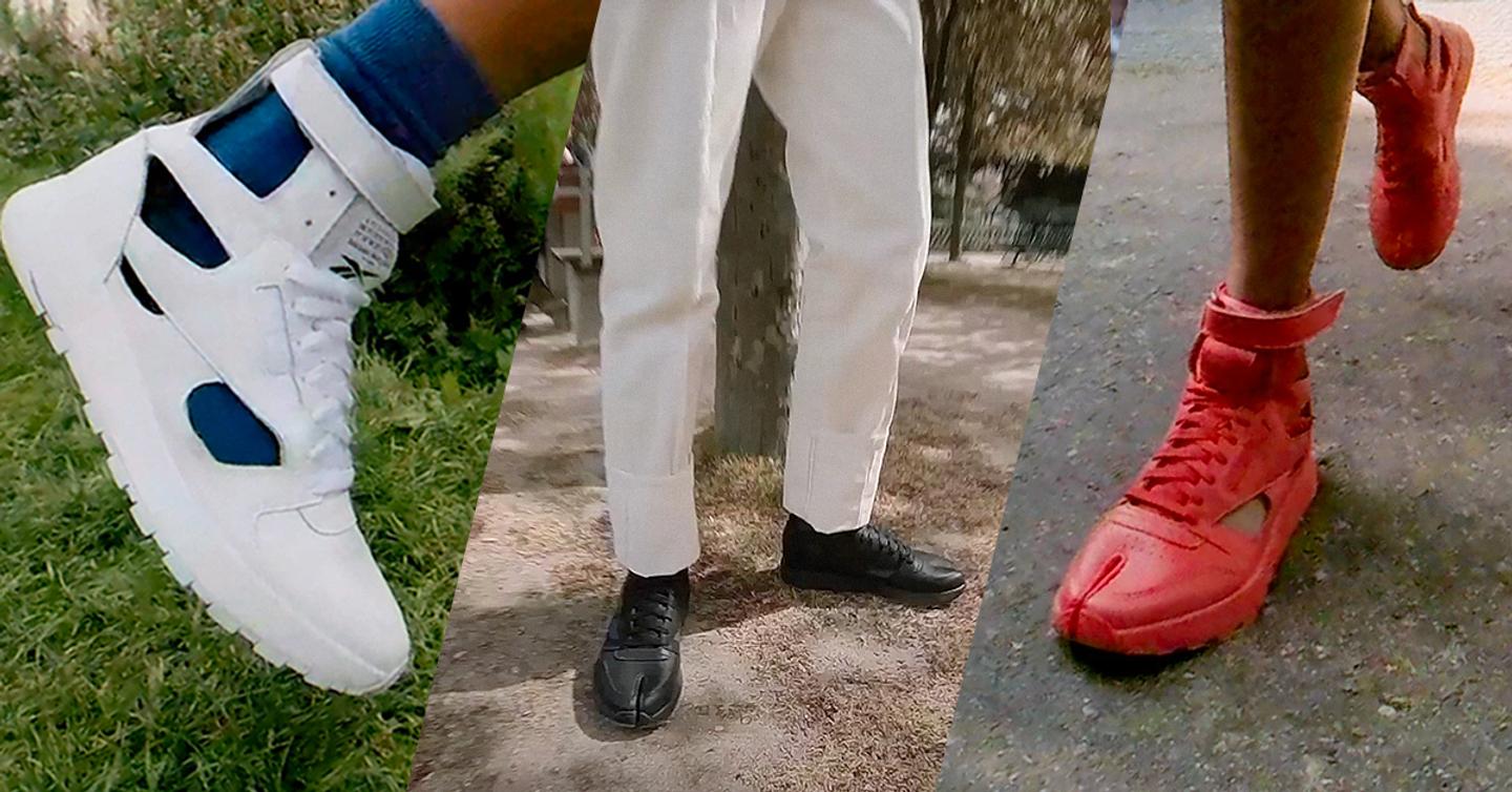 Maison Margiela и Reebok выпустили новые кроссовки-таби