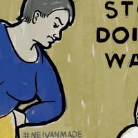 Ukrainian artists launched a campaign to inform about the war in Ukraine