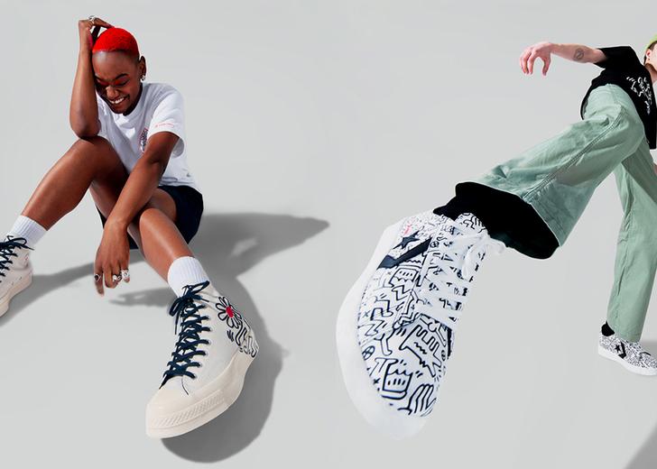 Keith-Haring-dtf-magazine Первый взгляд: Кеды Converse, посвященные Киту Харингу