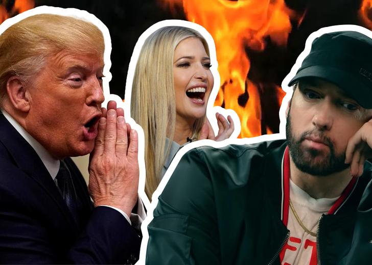 Eminem-dtf-magazine Спецслужбы США допрашивали Эминема из-за трека с угрозами дочери Трампа