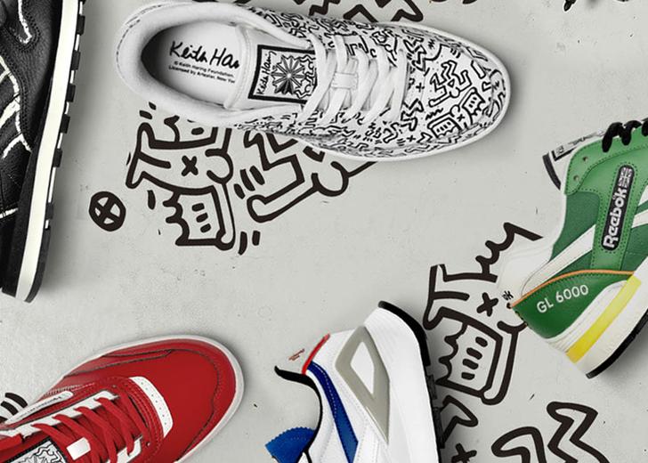 Reebok представил коллекцию с работами Кита Харинга