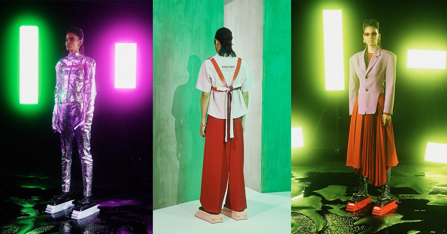 ambush-lookbook-dtf-magazine Неон и сандали на платформе: Смотрите лукбук новой коллекции AMBUSH