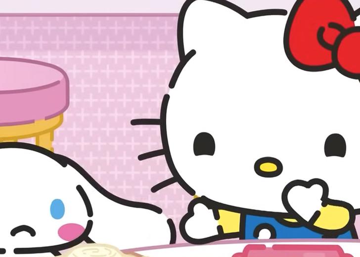 Кадр з відео про Hello Kitty