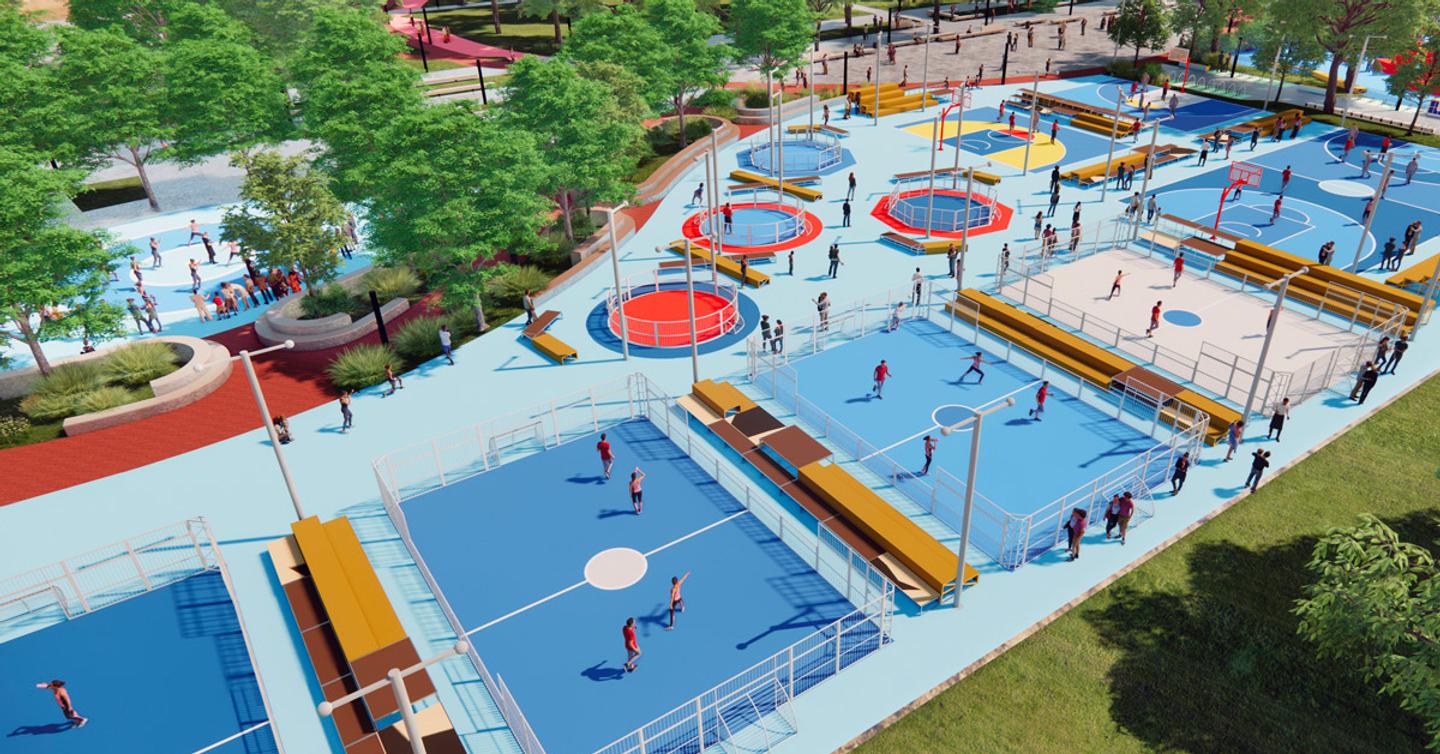 vdnh-urban-park-dtf-magazine ВДНГ показал концепцию самого большого спорткластера Украины