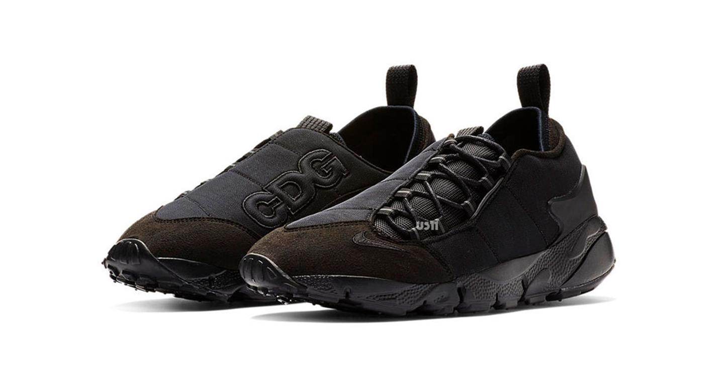 Первый взгляд: Кроссовки COMME des GARÇONS x Nike Footscape Motion