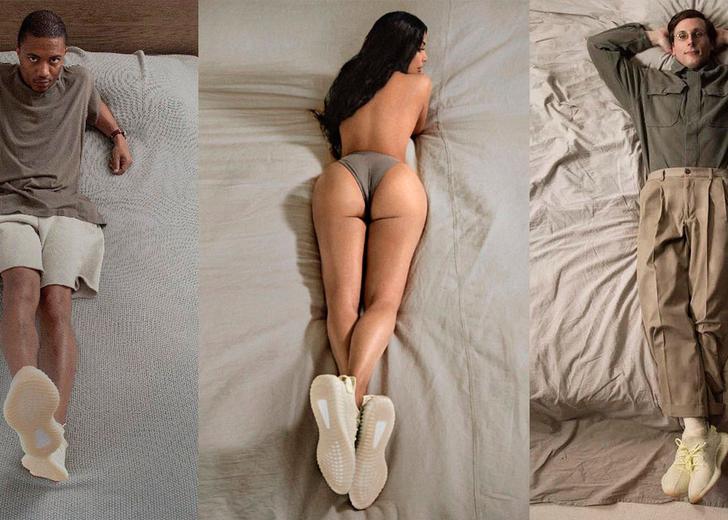 yeezy_lookbook_butter_kanye_dtf_header Ким, сникер-гик и парикмахер Канье Уэста в кровати в новом лукбуке YEEZY
