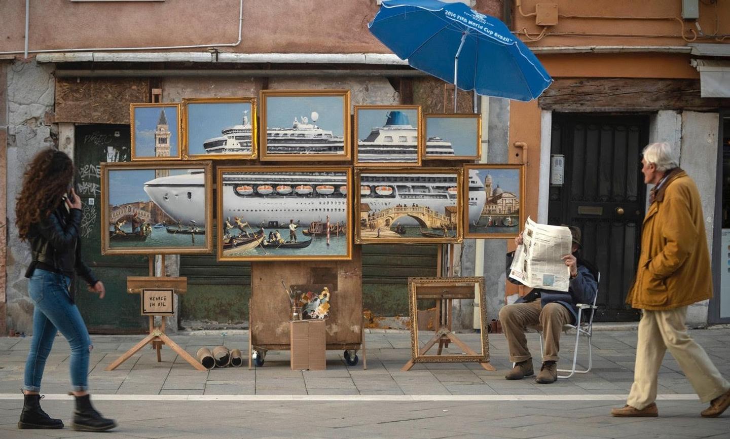 banksy-dtf-magazine Незваный гость: Бэнкси выставил свою новую работу в Венеции