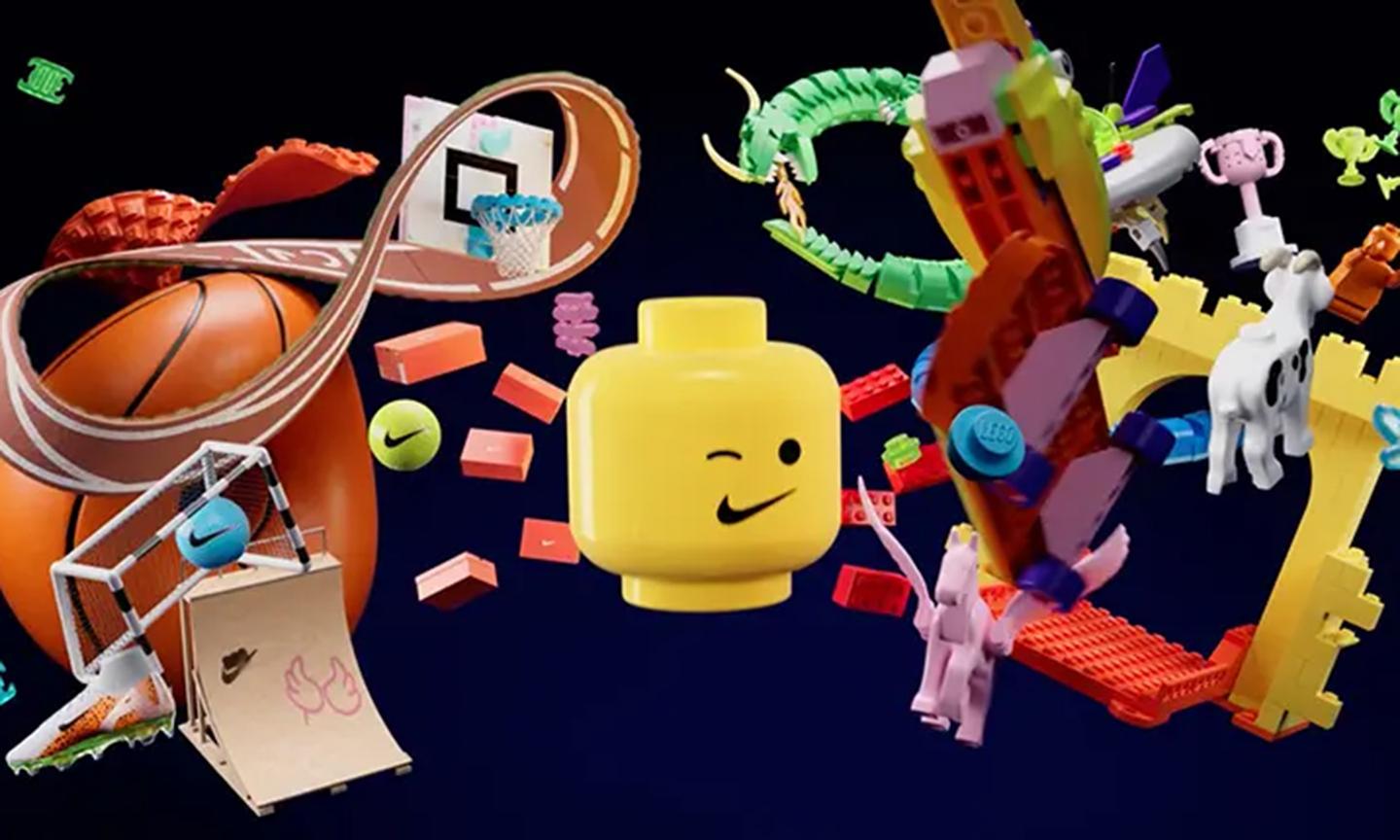 Анонс партнерства LEGO та Nike