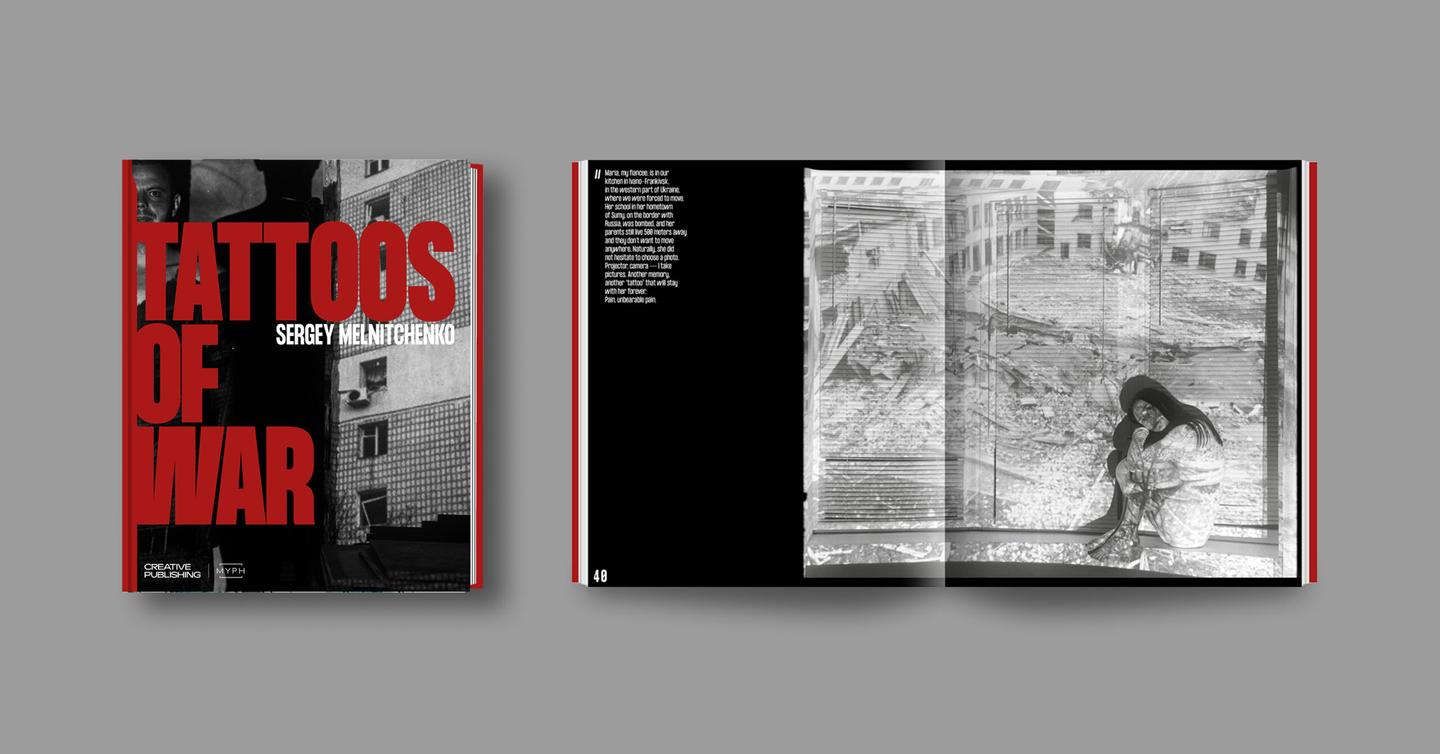 tattoos of war dtf magazine Артбук «Татуювання війни» Сергія Мельниченка