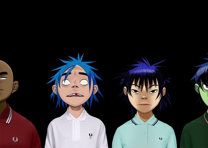 Fred Perry анонсировал коллаборацию с группой Gorillaz