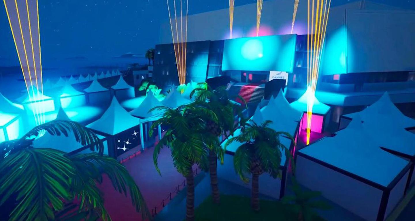 Fortnite Cannes DTF Magazine Каннський кінофестиваль відтворять у Fortnite