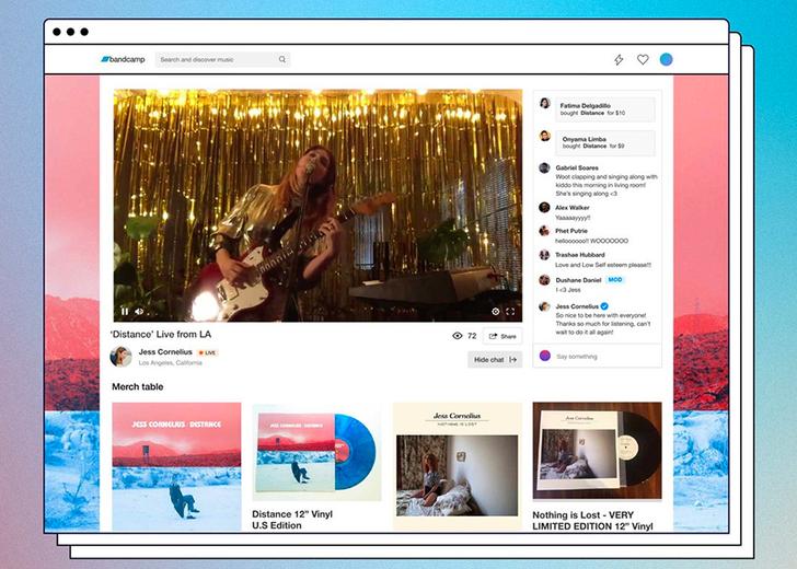 Bandcamp-dtf-magazine Bandcamp разрешил музыкантам проводить платные стримы