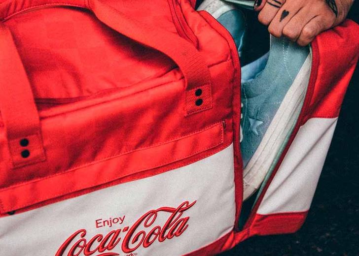 Первый взгляд: Сумки для кроссовок HEX x Coca-Cola