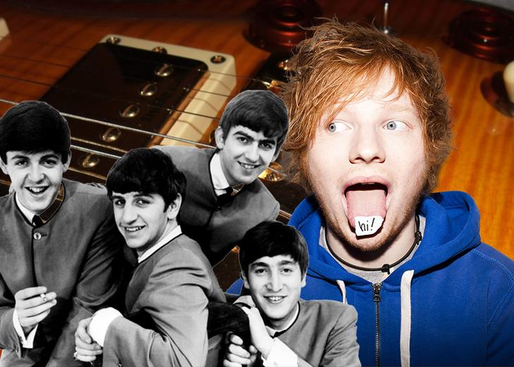 Эд Ширан сыграл в посвященном The Beatles фильме