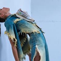 KSENIASCHNAIDER presented a new collection in London. And the second drop with adidas Originals