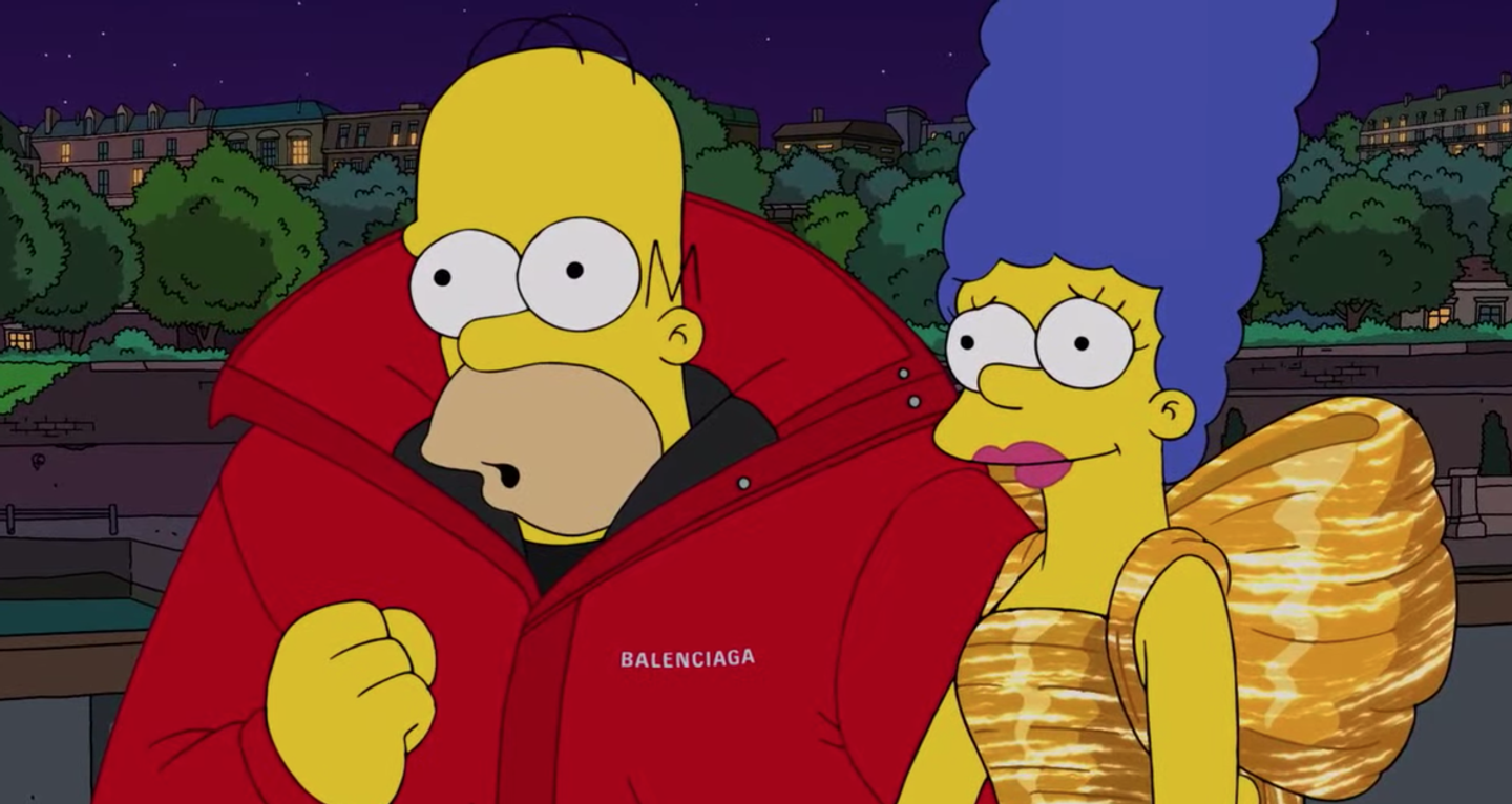 balenciaga dtf magazine Balenciaga выпустил спецэпизод «Симпсонов»