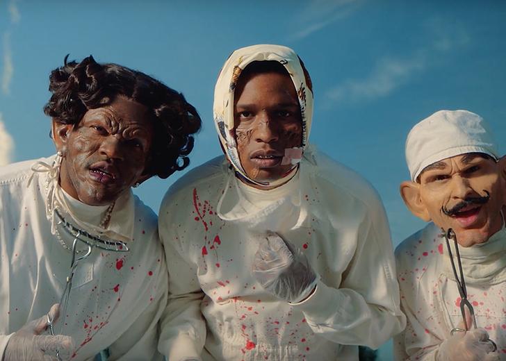 Бабушки и злые копы: Смотрите новый клип A$AP Rocky