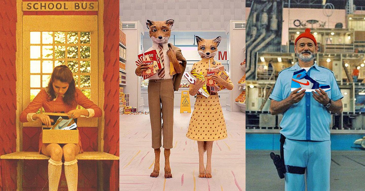 anderson-kicks-cover-dtf-magazine Sneaker Art: How an artist brings sneakers into Wes Anderson's worlds