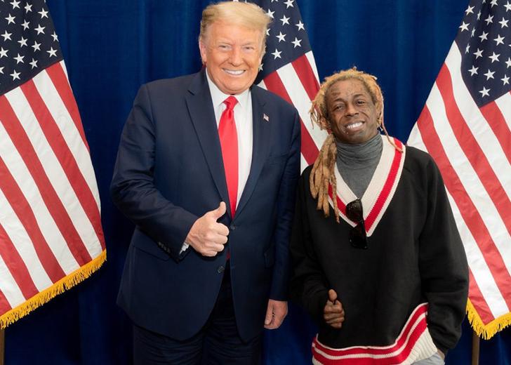 trump-wayne-kodack-dtf-magazine Дональд Трамп помиловал рэперов Lil Wayne и Kodak Black