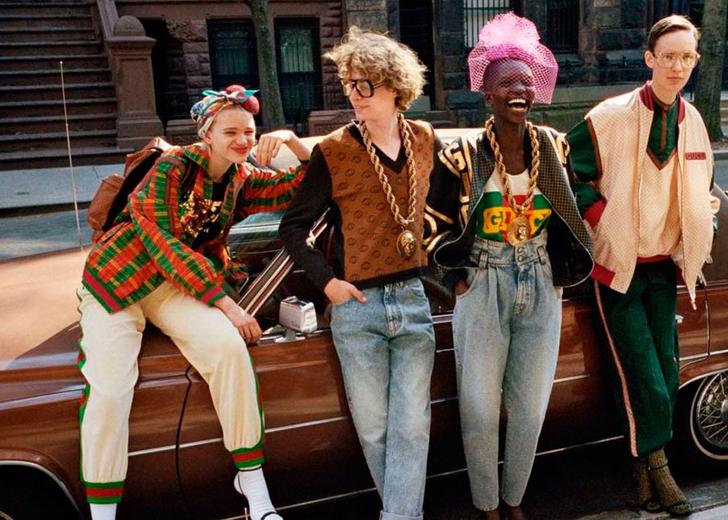 Смотрите лукбук коллаборации Gucci и Дэппера Дэна