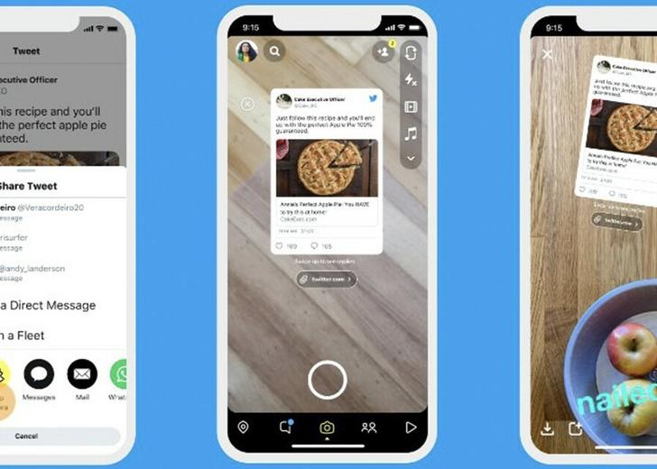 Пользователи Твиттера смогут делиться постами в Инстаграме и Snapchat