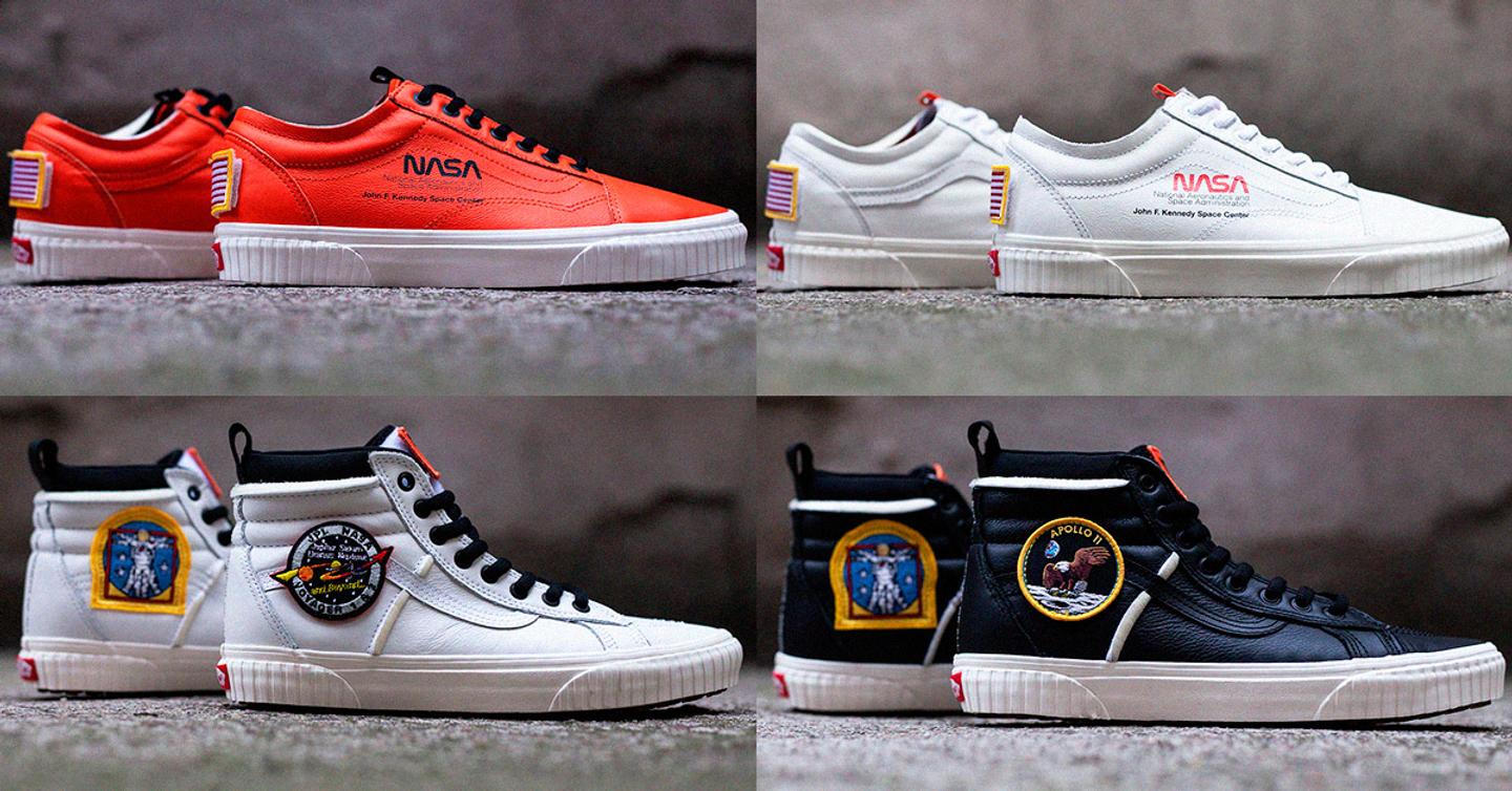 NASA и Vans показали новые кеды из коллаборации